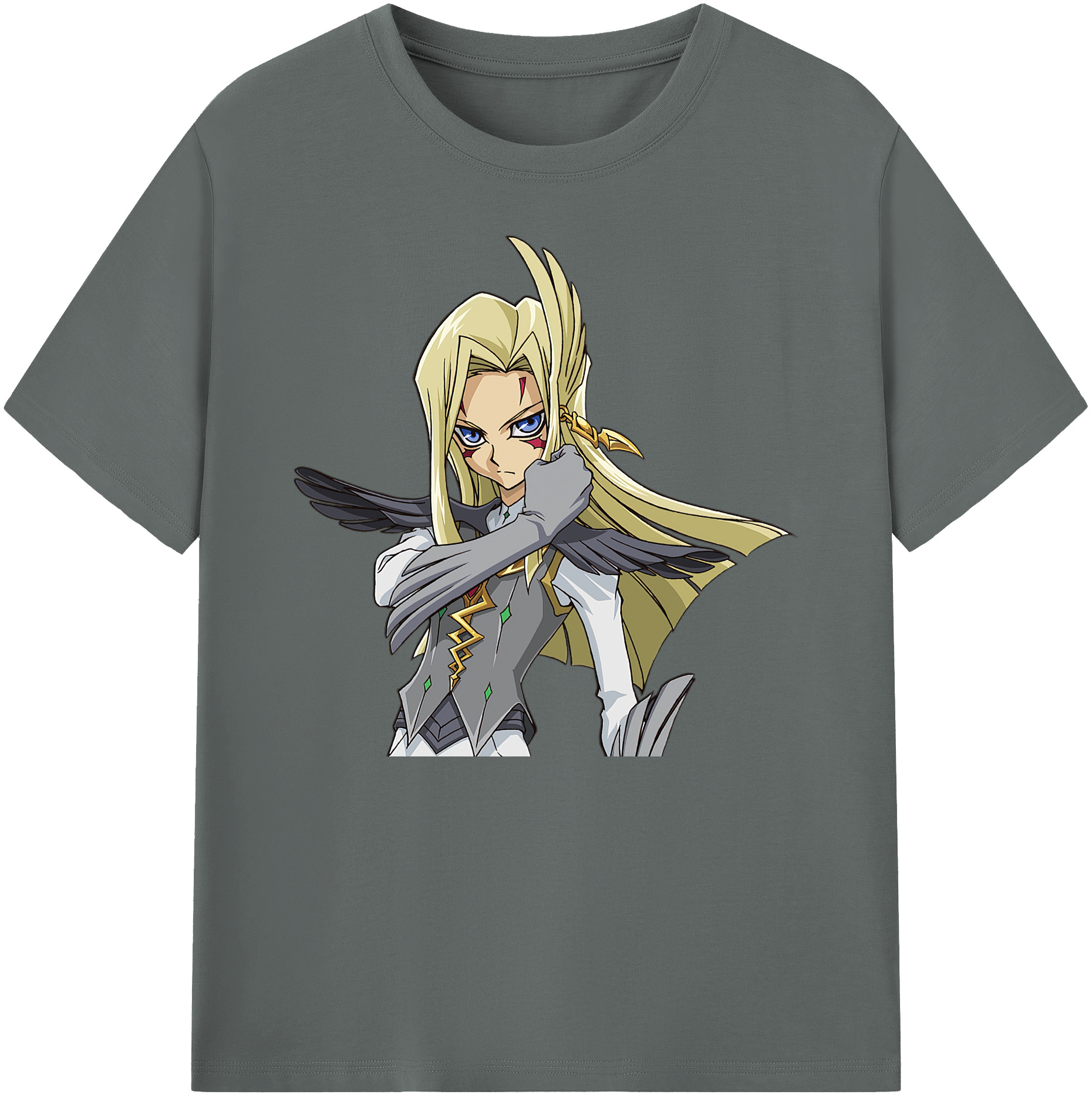 （画像用） 遊☆戯☆王 Yu-Gi-Oh! 綿100％ メンズ半袖Tシャツ｜肌触りやわらか＆通気性